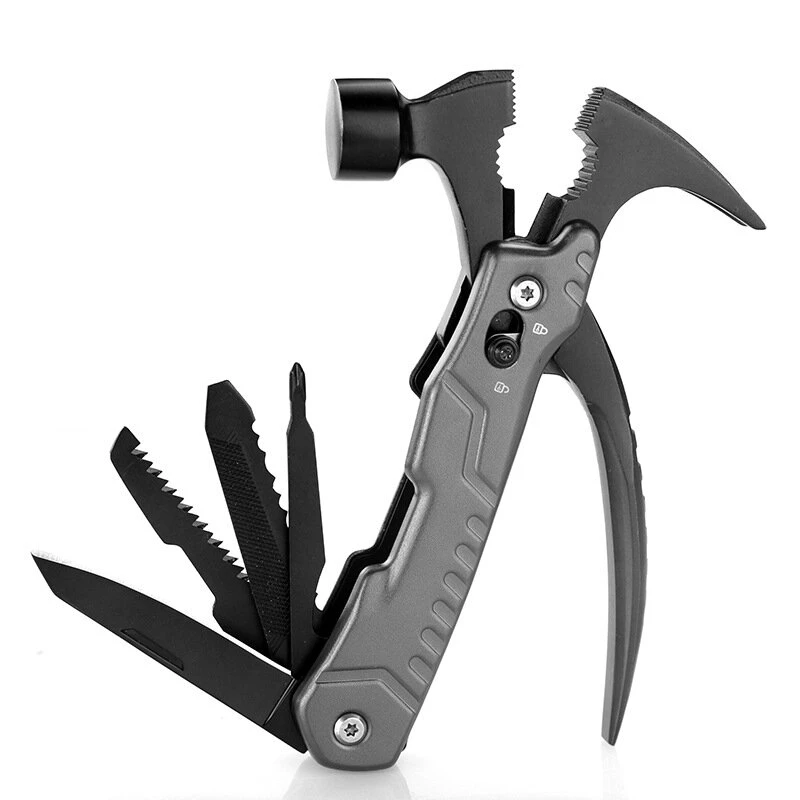 Multi-functional Claw Hammer - Stainless Steel Head & Aluminum Handle - Image 2