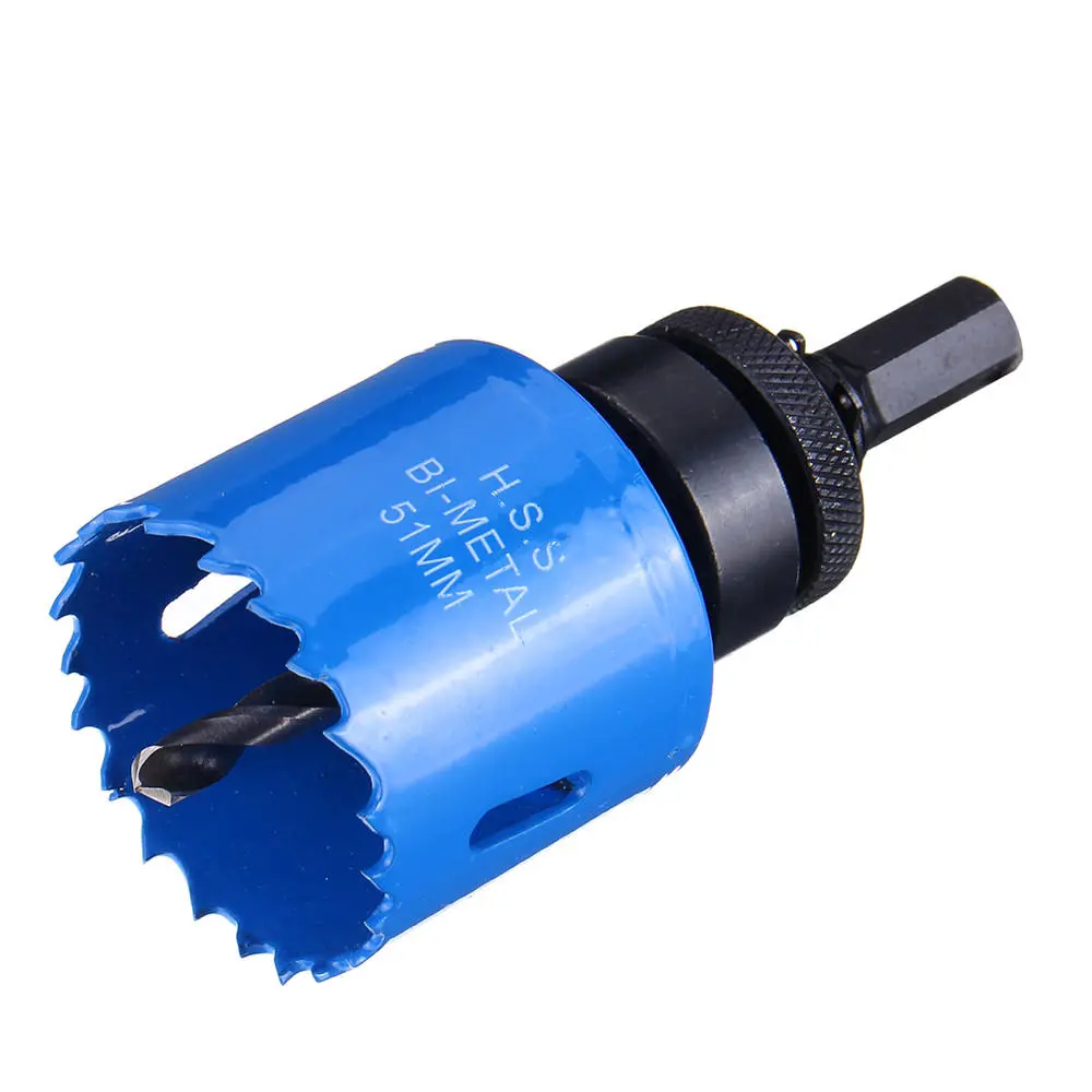 General Purpose Bi Metal Hole Saw Kit - 38-114mm Cutter Drill Bits for Plumbers - Image 5