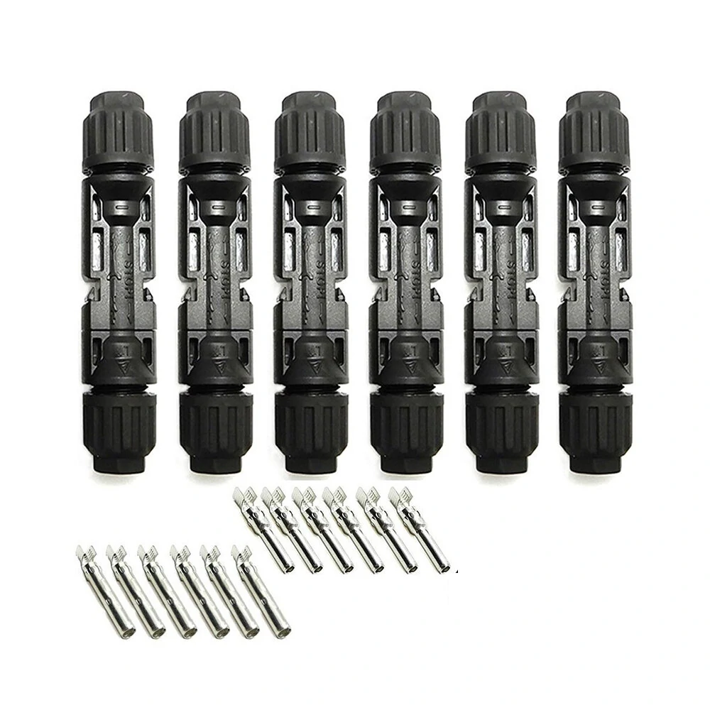 Solar Crimper Tool Kit - 12Pcs with 6 Connectors & Spanner Wrench for Solar Panel Installation - Image 4