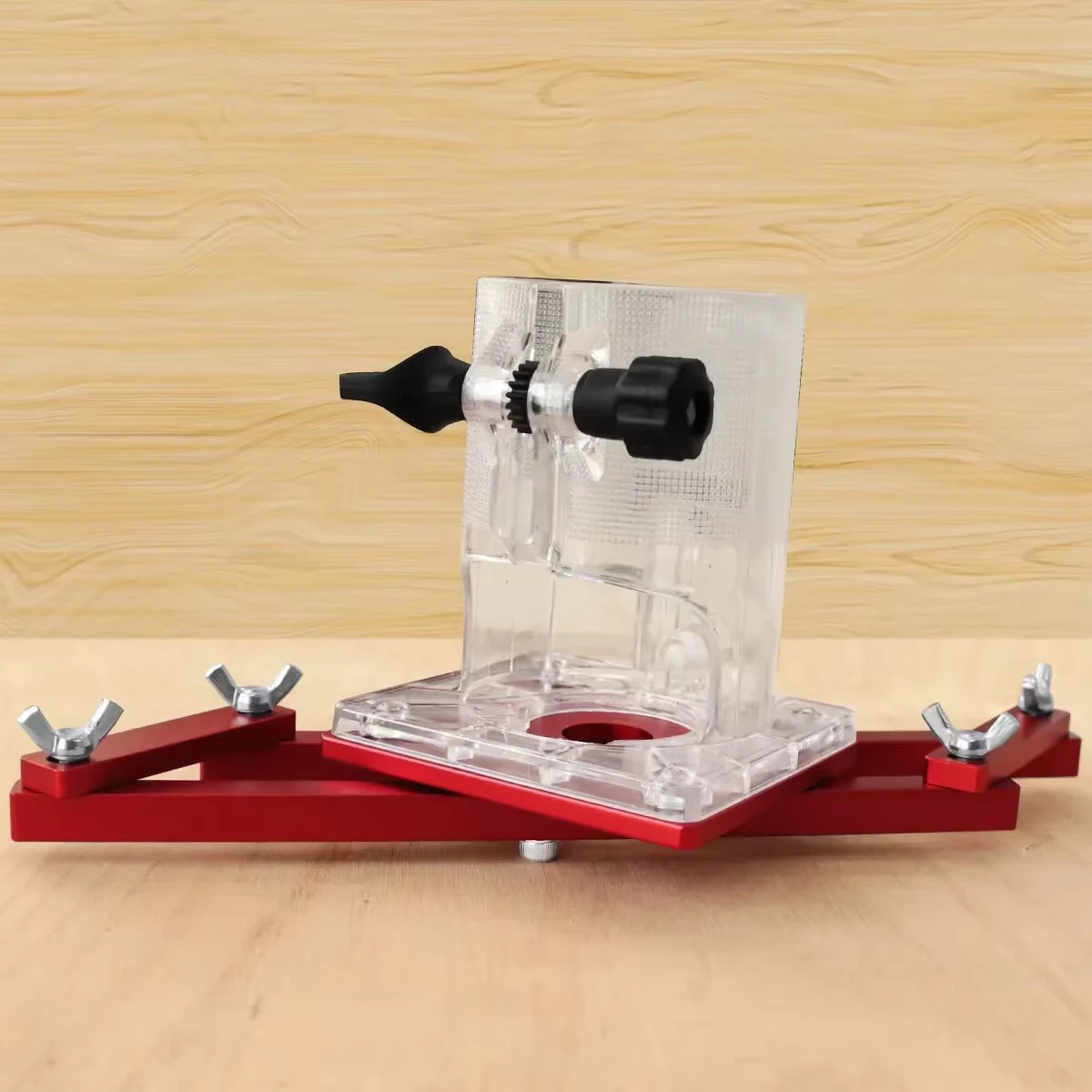 2 in 1 Invisible Fastener Slotting Bracket | Router Mortising Jig for 64-65mm Wood Routers - Image 4
