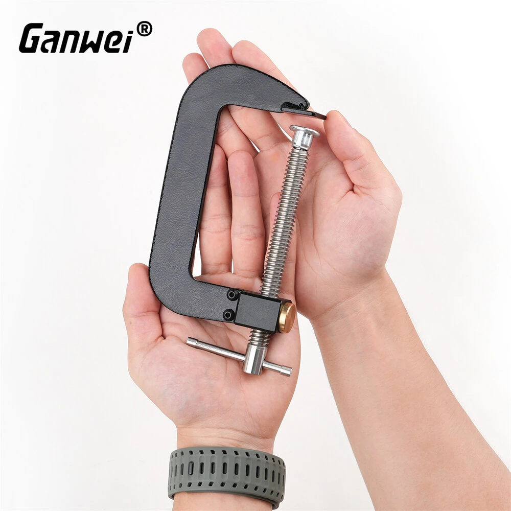 Ganwei 4 Inch Quick G Clamp - Heavy Duty Woodworking Bench Vise | 100mm Opening - Image 5