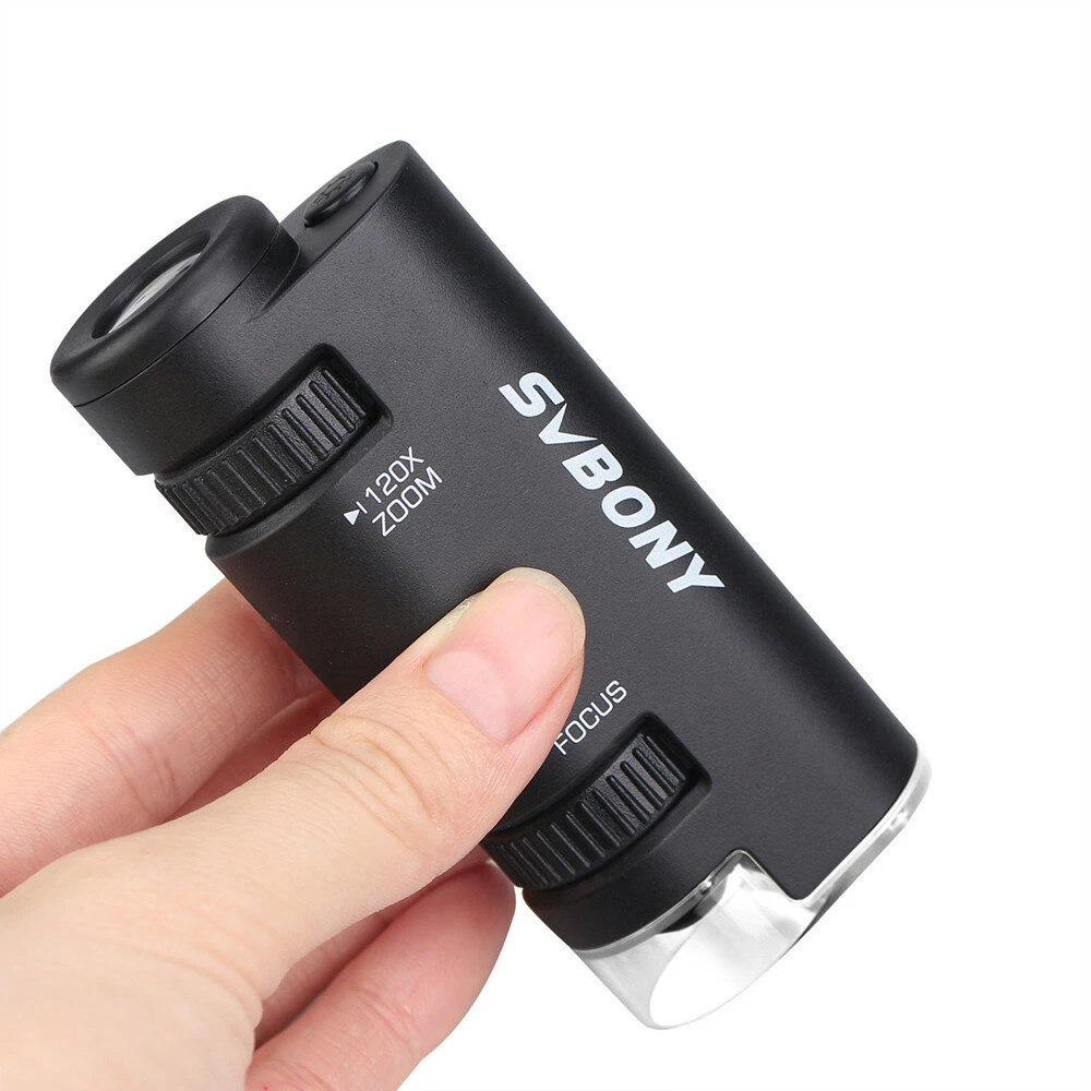 SVBONY SV603 120X Portable Digital Microscope | Handheld with LED Light for Science Observation - Image 5