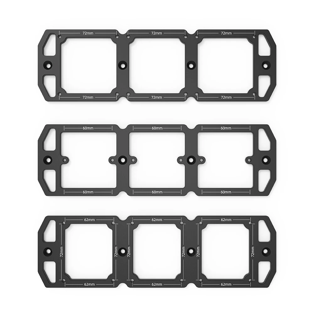 Aluminum Alloy Hole Template - 86 Type Socket Box Jig for Wood & Switch Openings - Image 5