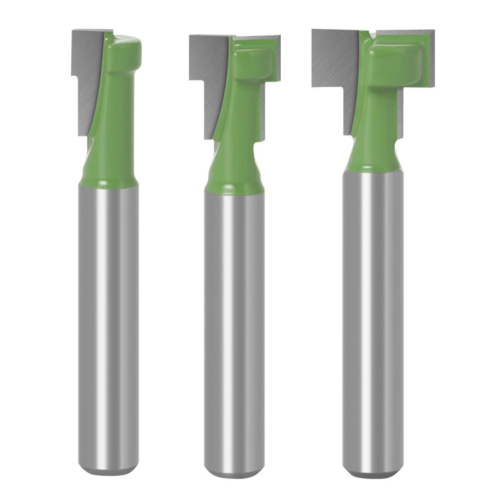 6mm 1/4 Shank T-Track Router Bit | T-Slot & Keyhole Cutter | 5/16 3/8 1/2 Lengths - Image 3