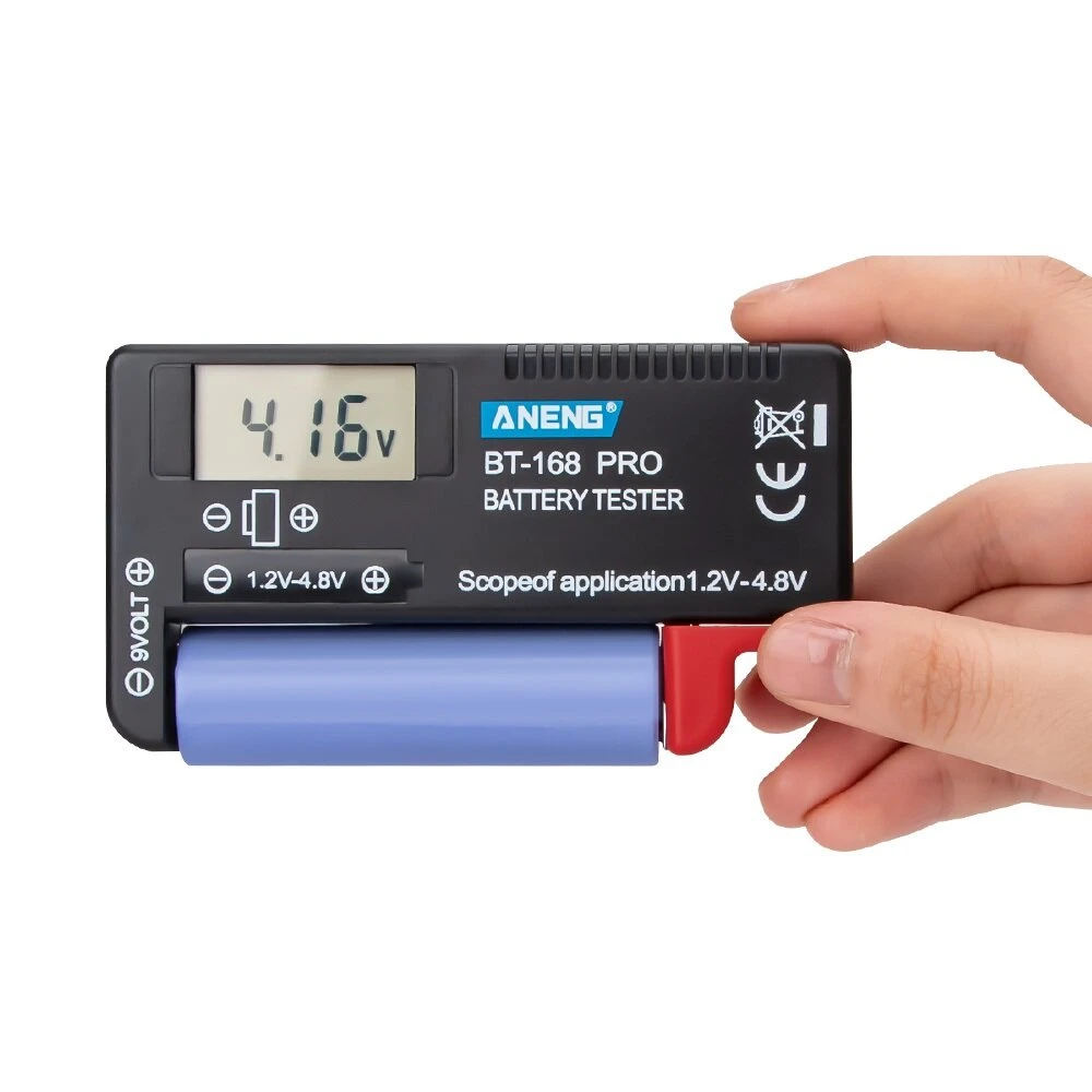 ANENG BT-168 PRO Battery Tester | 1.2-4.8V for 18650 16340 14500 10440 Lithium - Image 2
