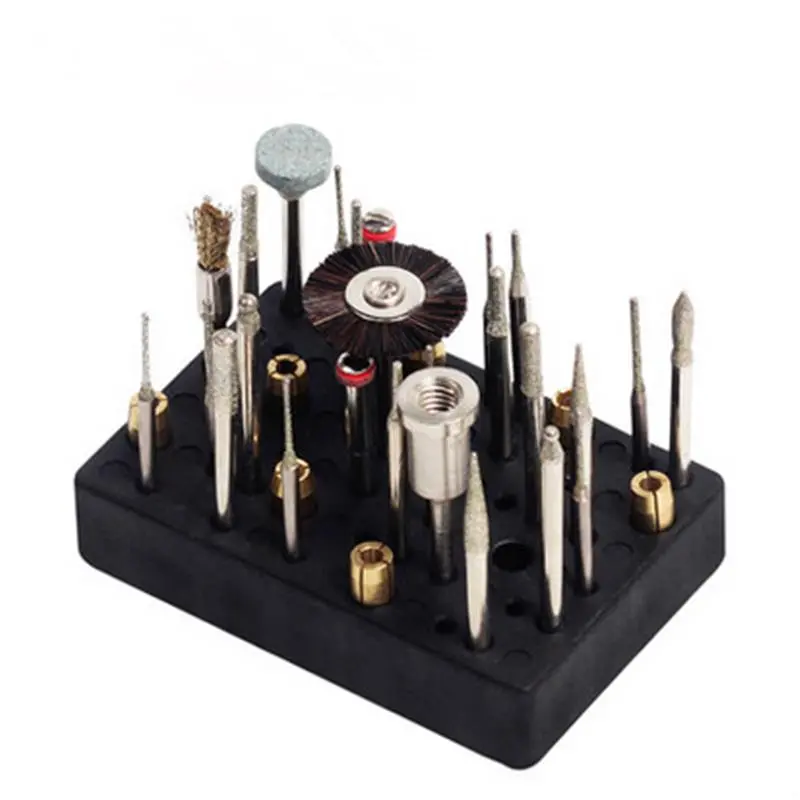 Hilda Electric 48 Hole Drill Bit Storage Block | Case for Dremel Rotary Tool - Image 2