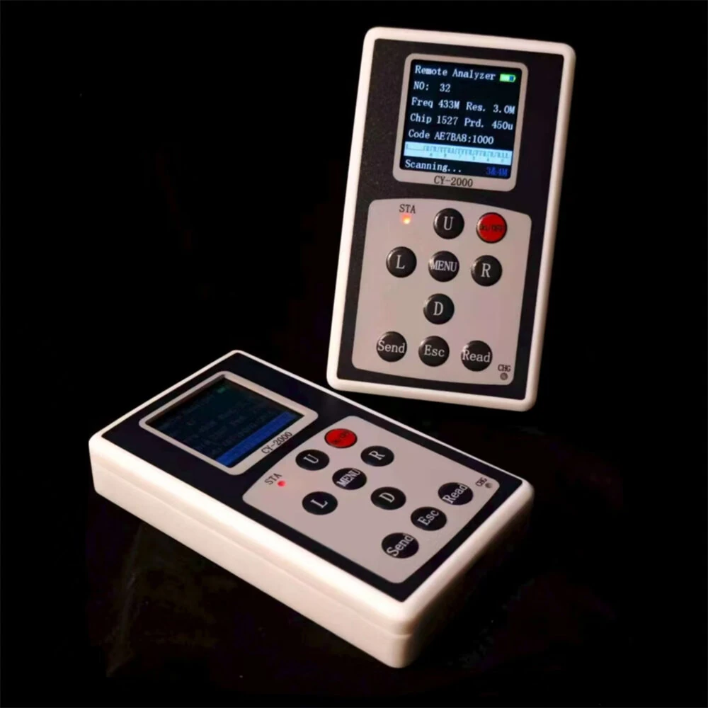 CY-2000 Wireless Remote Control Analyzer | 315MHz 433MHz | High Sensitivity -113dBm | IPS Display & Type-C Charging - Image 5