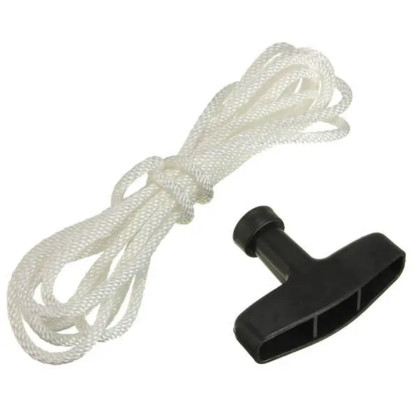 Universal Lawnmower Trimmer Pull Handle Starter Rope Cord - 120 Inch - Garden Machine Fitting - Image 2