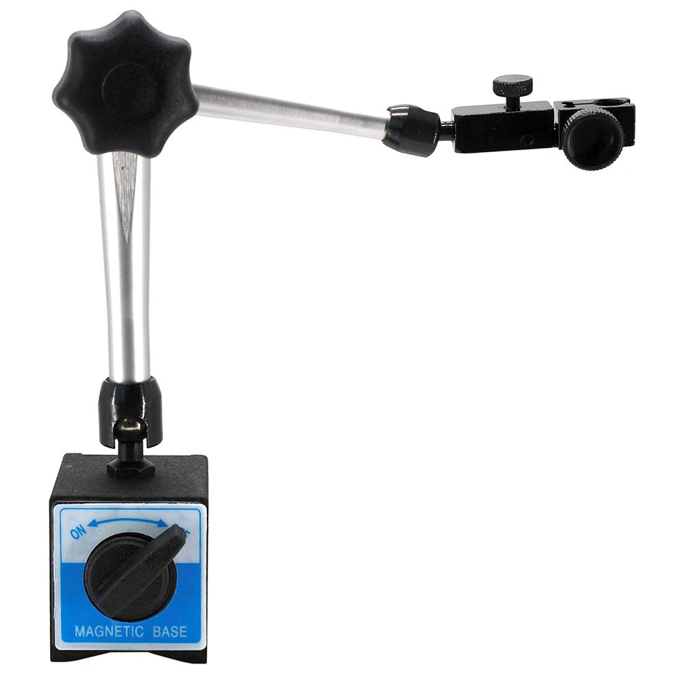 Magnetic Dial Indicator Stand - Universal Movement & Extended Arm - Robust Metal Construction - Image 2