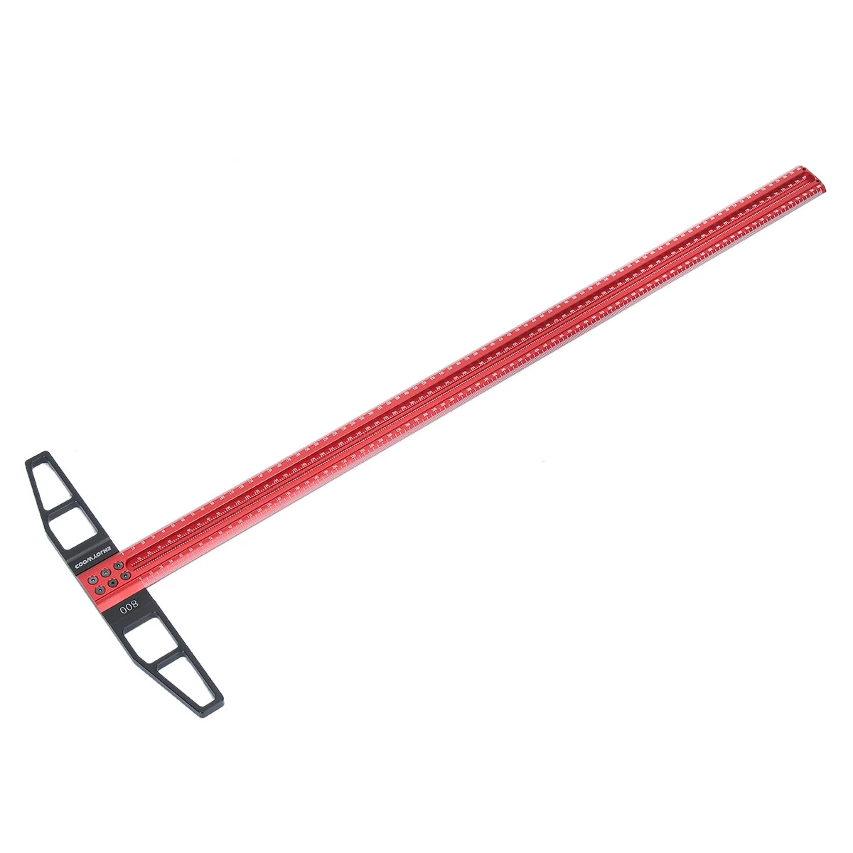ENJOYWOOD T1 Upgrade Woodworking T Ruler - 600mm 800mm 1000mm Hole Positioning & Marking Square - Image 3