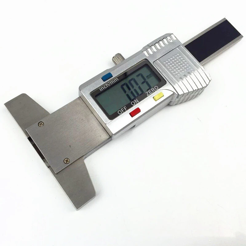 Digital Tread Depth Gauge 0-25mm | LCD Stainless Steel Tyre Caliper | Metric/Inch - Image 4