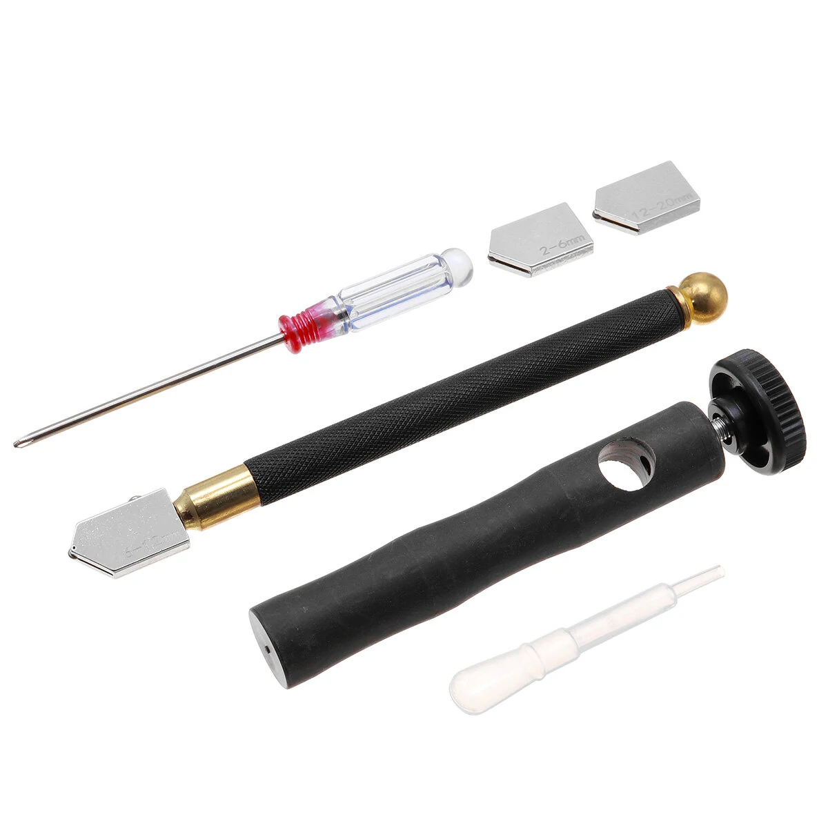5/6/7PCS Oil-filled Glass Pen Set | Glass Cutting Machine Tool Kit - Image 3