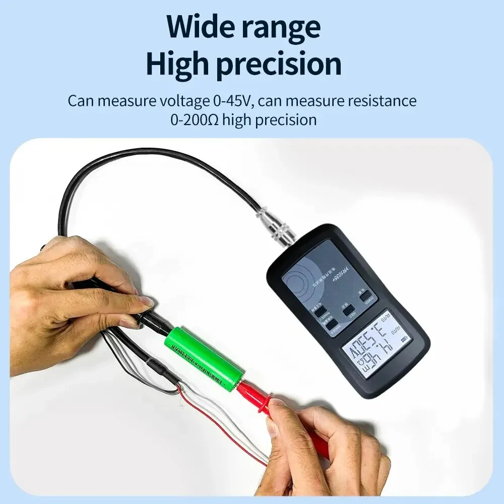 YR1035+ High Precision Battery Internal Resistance Tester - 100V 2000mAh LCD for EV 18650 - Image 3