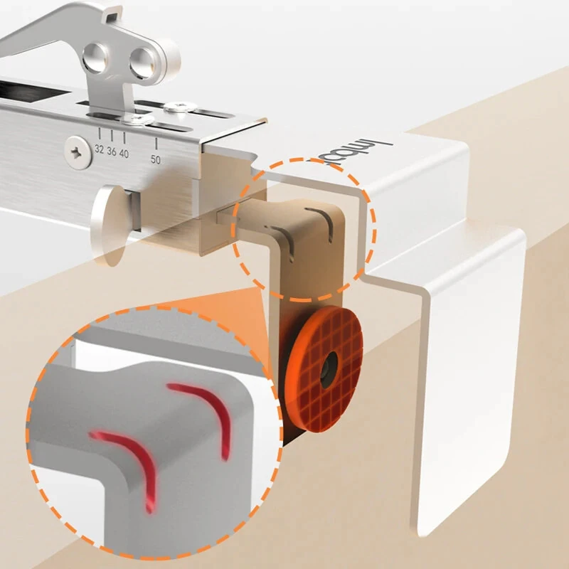 Drawer Front Installation Clamps - Adjustable Fixing Clips for Easy Panel Mounting - Image 4