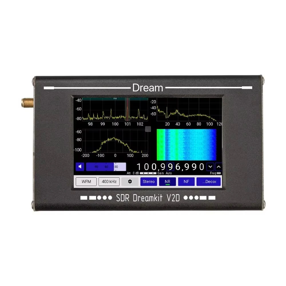 HAMGEEK SDR Dreamkit V2D Handheld Receiver | 100KHz-2800MHz All-Band | Portable with Built-in Speaker & PC Support - Image 3