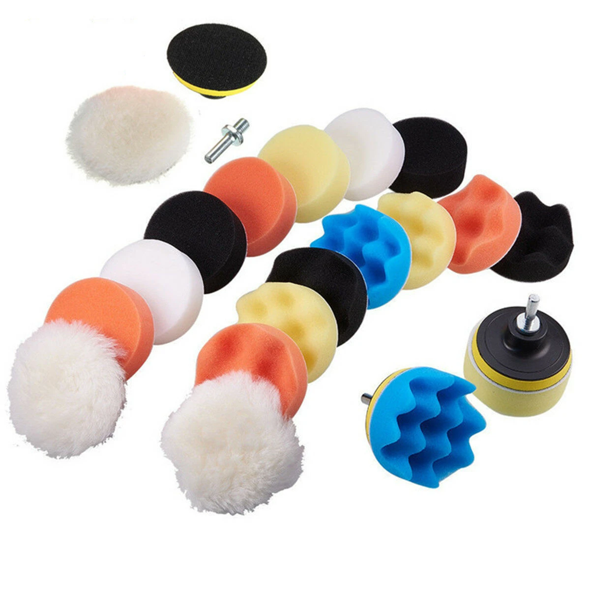 Meguiar's 3 Inch Polishing Sponge Pads - 25Pc Kit for Car Buffing & Waxing - Image 3