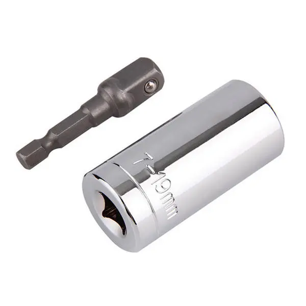 Multi-function Hand Tool Set | 7-19mm Universal Sockets with Handle - Image 4