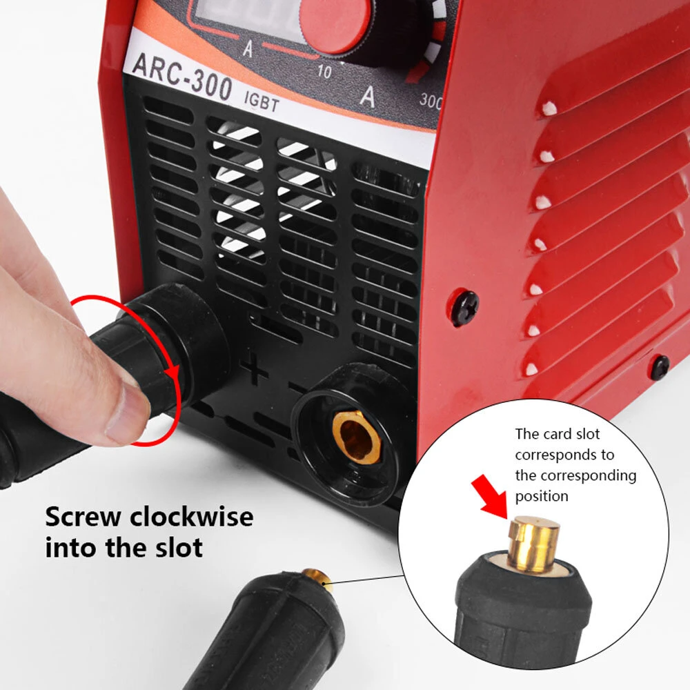 Handskit ARC-300 Portable Welding Machine | Electric Welder for Reverse & Semiautomatic Work - Image 3
