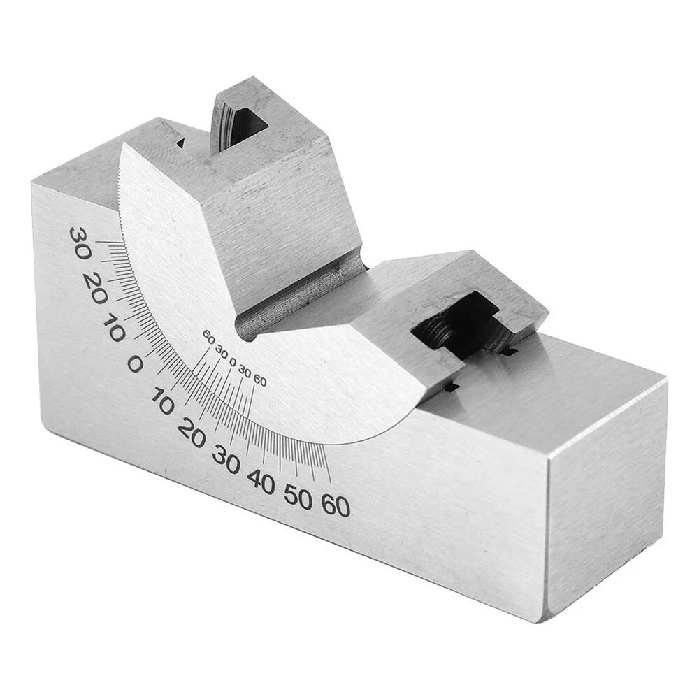 KP30/KP46 Adjustable Micro Angle Gauge - High Precision 0-60° V-Block for Milling & Lathe - Image 4