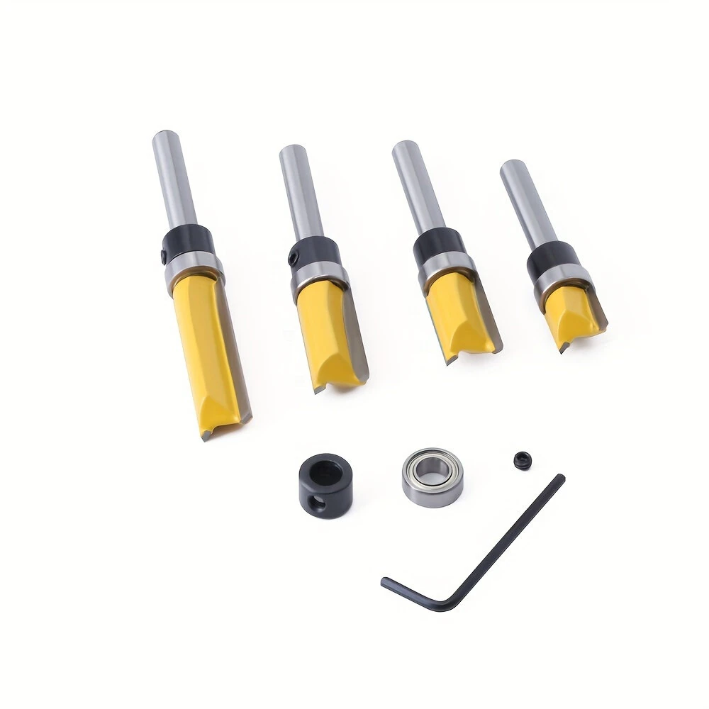 MLCS 16pc Router Bit Set - 1/4 Shank, Carbide-Tipped | Wood Trimming & Grooving - Image 5