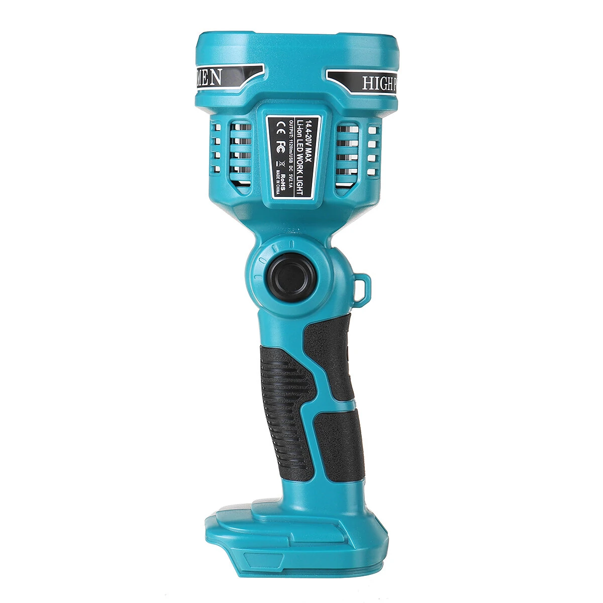 Portable 18V LED Pistol Lamp - 12W Flashlight for Construction & Emergency Lighting - Image 5