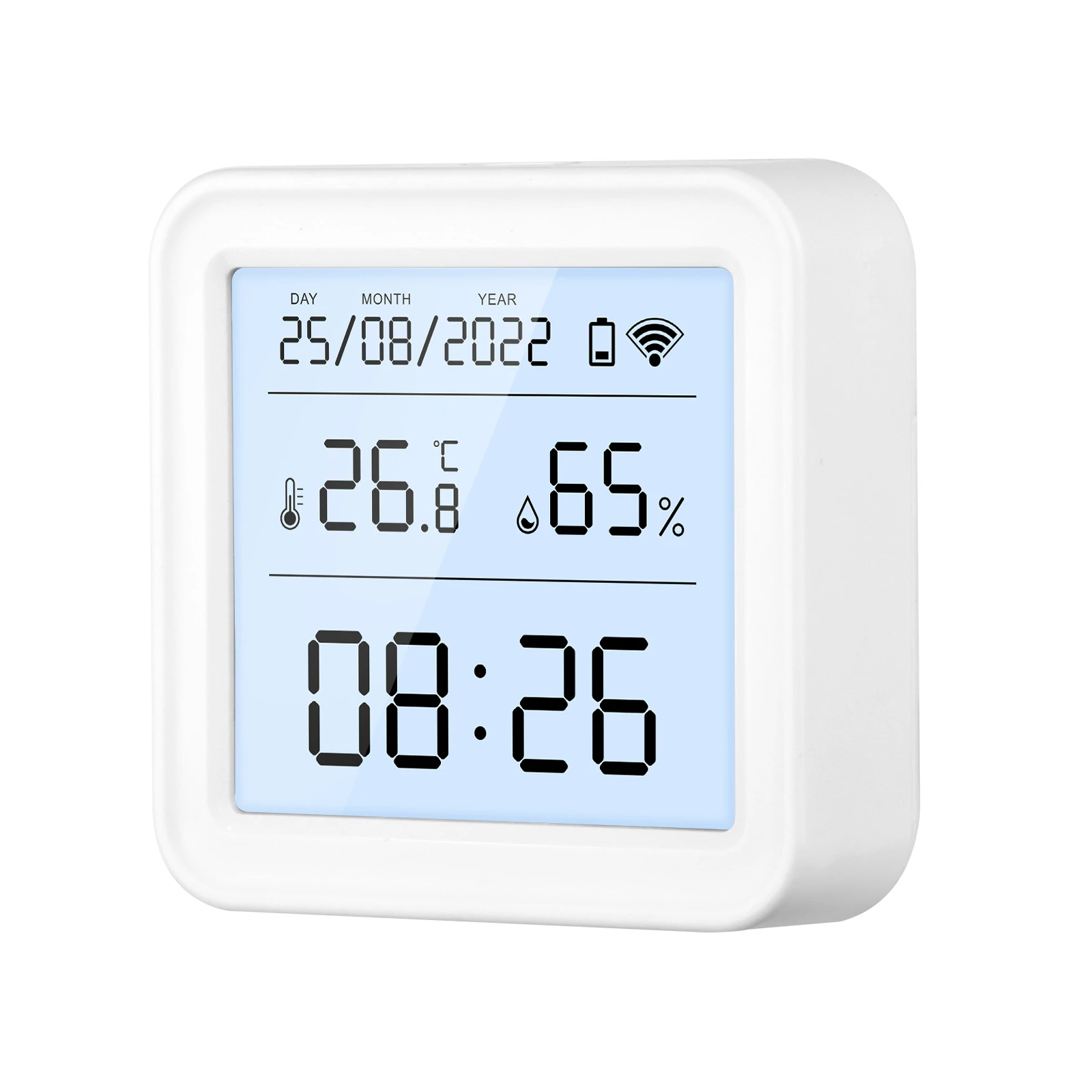 Tuya TH08 Wi-Fi Zigbee Temperature Humidity Sensor | Alexa Google Compatible | Wireless Home Monitoring - Image 2