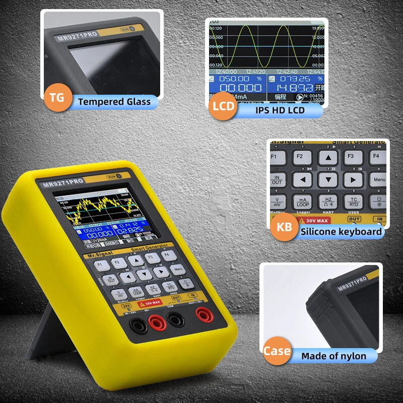 Hart MR9271PRO Signal Generator - 4-20mA Thermocouple Calibrator & Paperless Recorder - Image 4