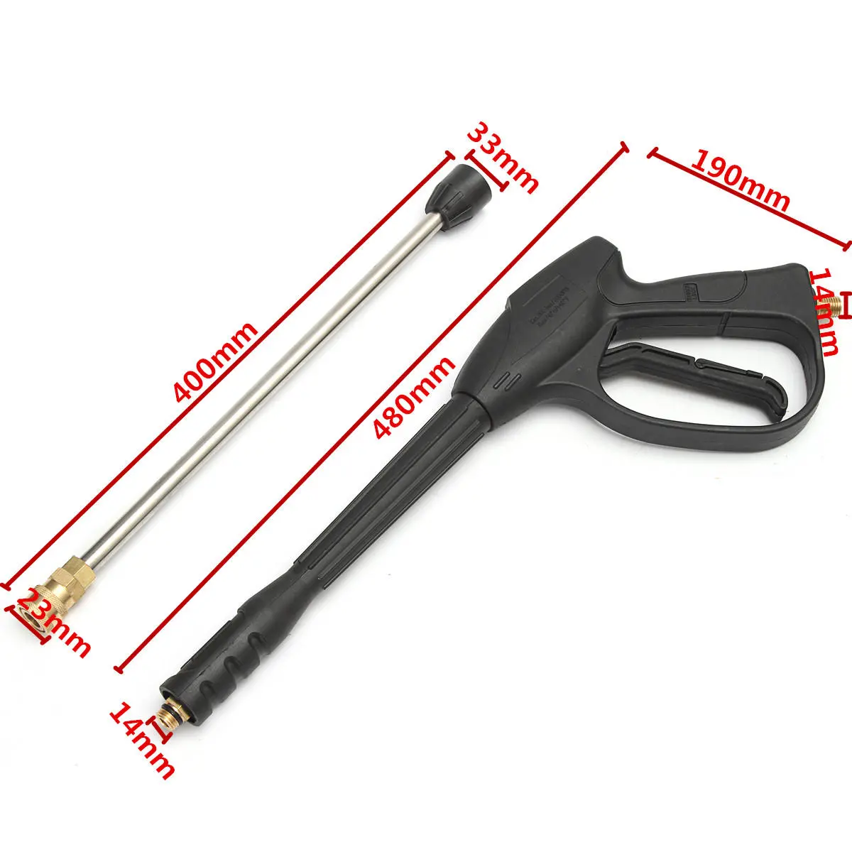 Karcher High Pressure Washer Gun - 3000 PSI Heavy Duty Lance with Trigger - Image 2