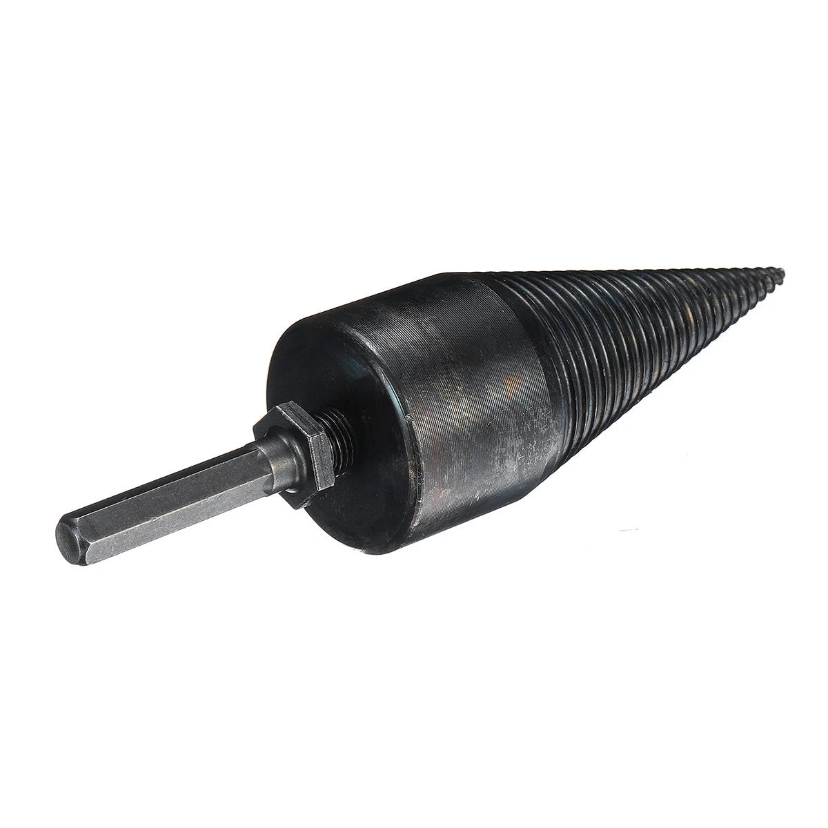 HSS Firewood Splitting Drill Bit - 45mm Hard Wood Cone Splitter for Electric Drill - Image 5