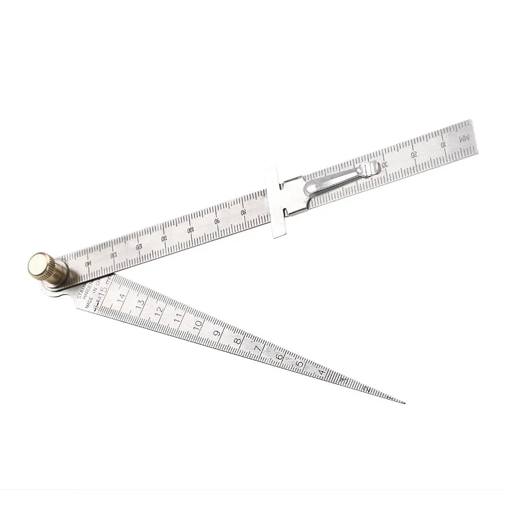 Stainless Steel Wedge Taper Ruler | 1-150mm Feeler Gauges for Bore Measurement - Image 4