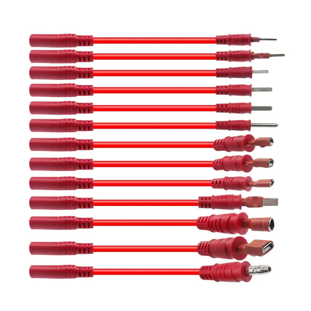 Cleqee P1970 70pcs Multimeter Test Lead Kit | Essential Automotive & Electronic Tool Set - Image 4