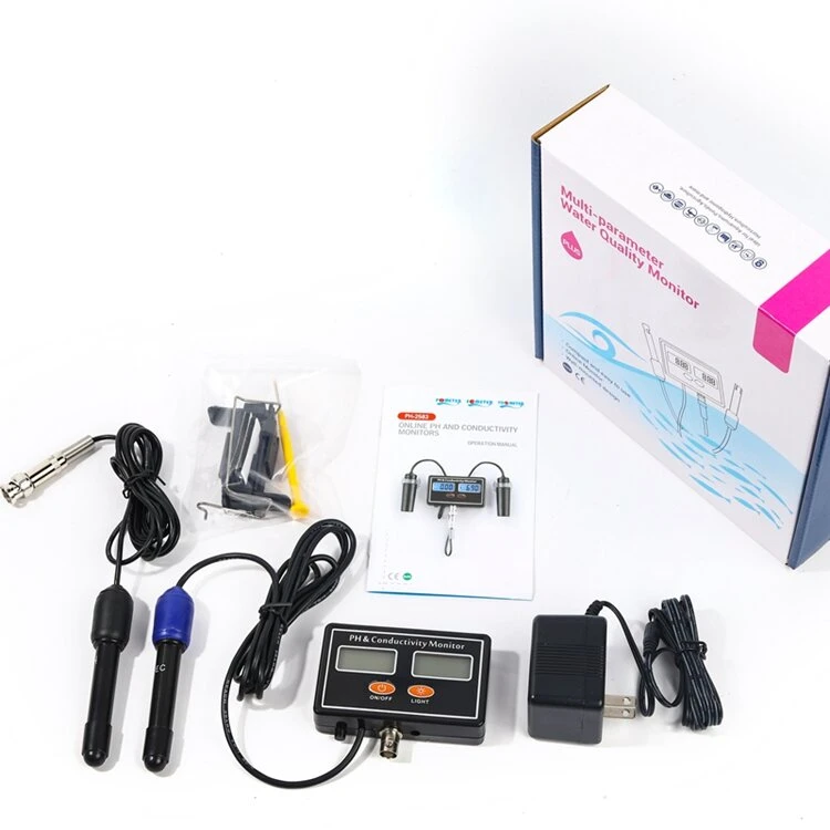 Digital PH EC Conductivity Monitor Meter | Water Quality Tester with ATC - Image 4
