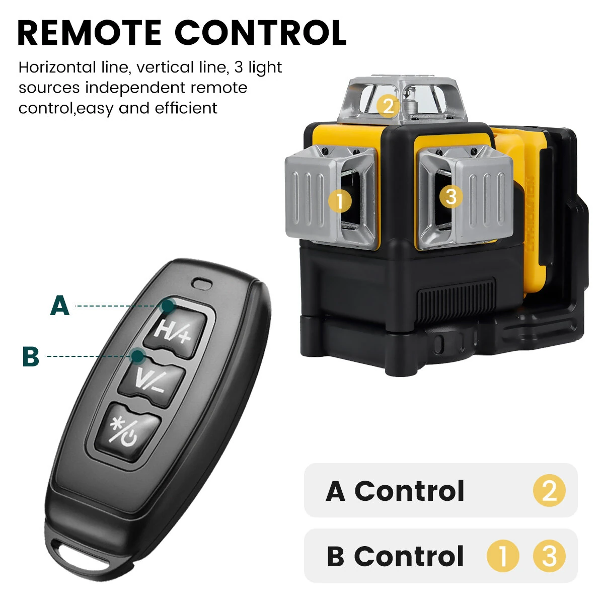 Mustool 3D 12-Line Green Laser Level | Self-Leveling 500nm High Precision - Image 4