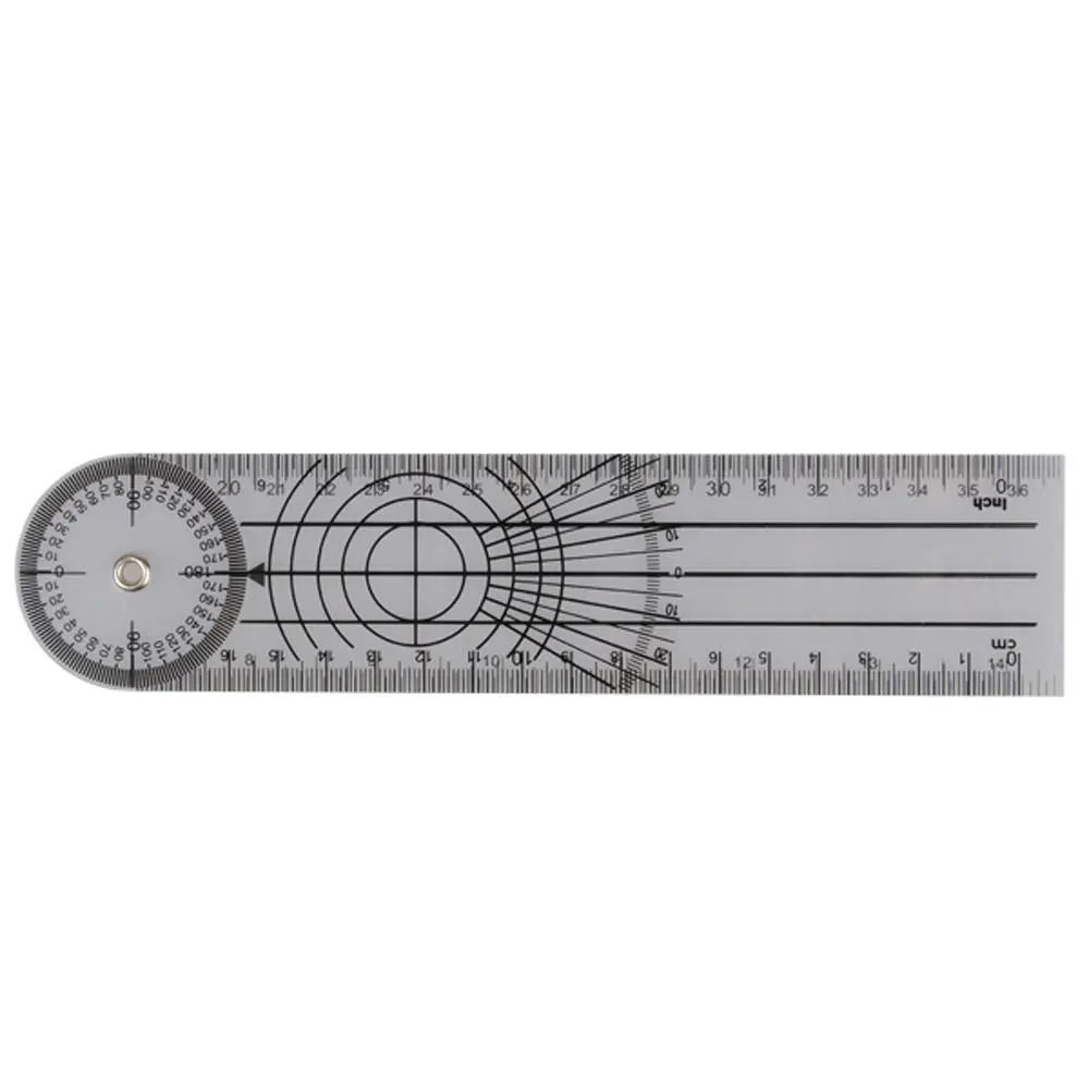 Professional 360 Degree Multi-Ruler Goniometer - 5pcs Spinal Angle Ruler Set - Image 4