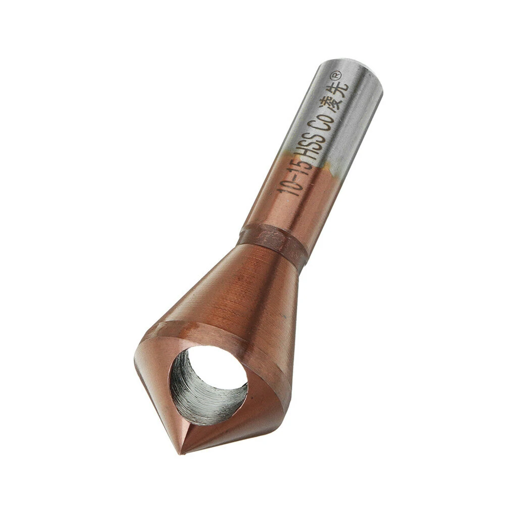 Drillpro M35 Cobalt Countersink Drill Bit | 2-15mm Deburring Chamfer Set - Image 2