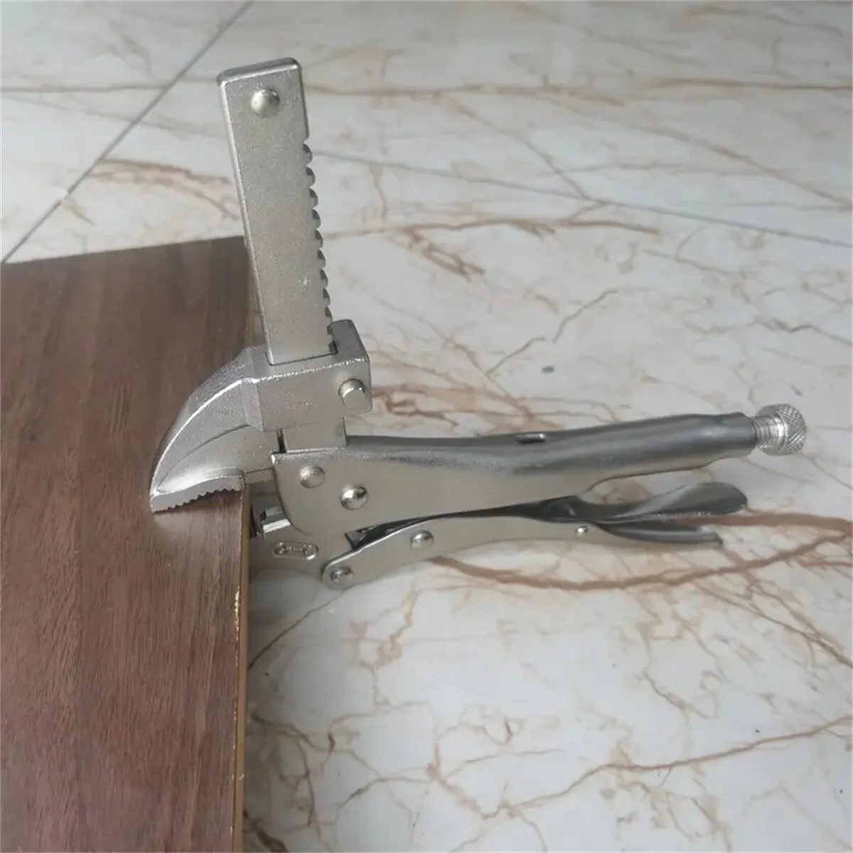 Vise Grip Locking Pliers 4 Inch | Quick Release & Steel Construction | Multi-Purpose Woodworking Clamp - Image 4