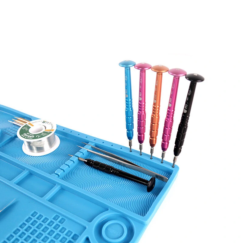 BSET S-180A1 Anti-static Soldering Mat | 550x350mm Heat Insulation Pad for Phone Repair - Image 3
