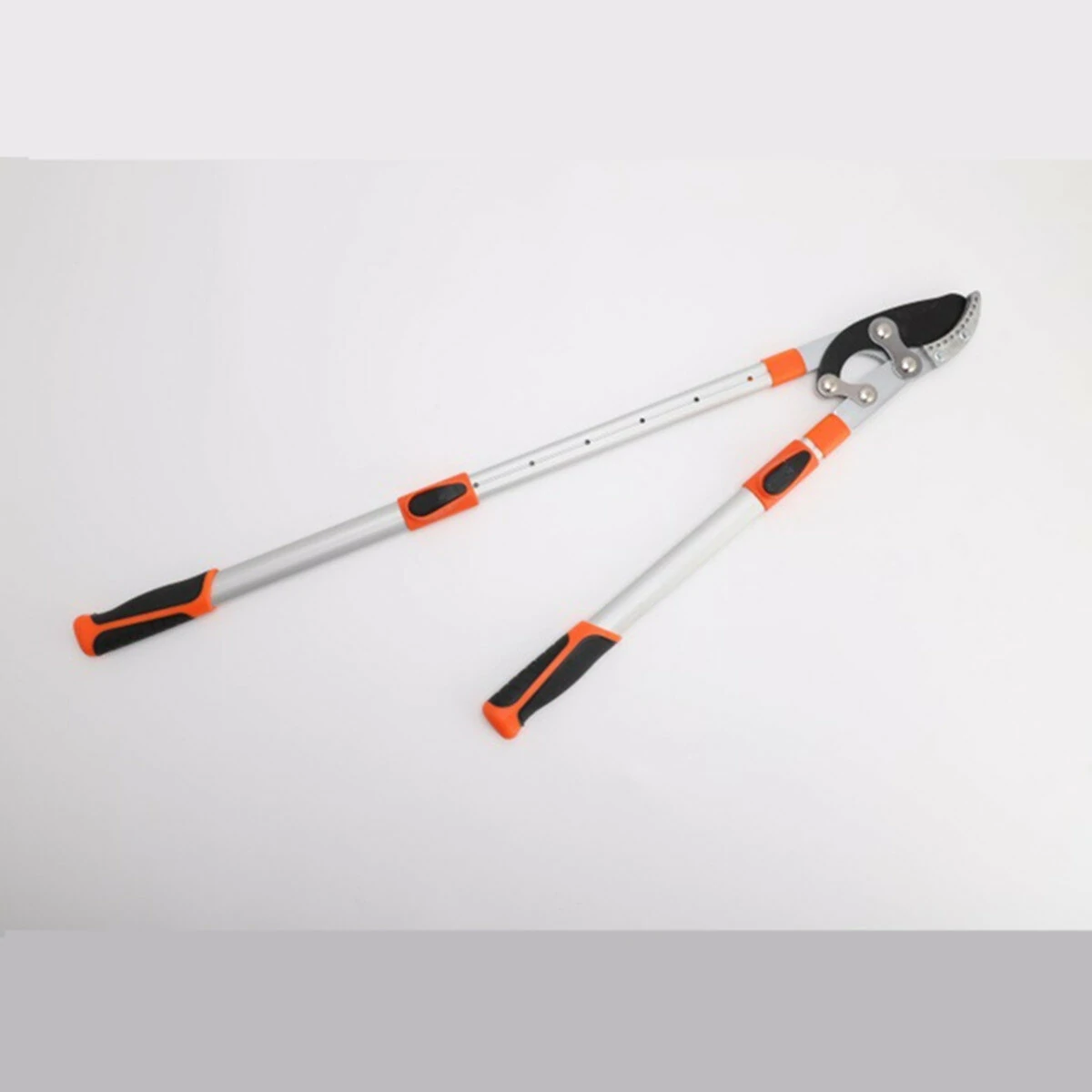 Telescopic Hedge Shear - Ratchet Anvil Pruner with Anti-Slip Grip for Tree Branches - Image 3