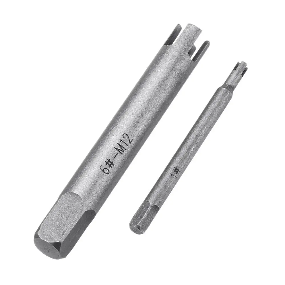 6pcs M4-M12 Damaged Screw Extractor | Alloy Bolt Remover Kit - Image 5