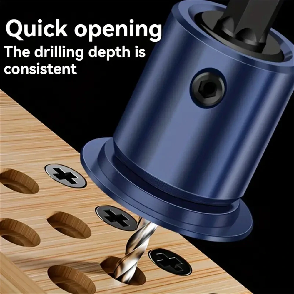 6.35mm 1/4 Inch Shank Countersink Drill Bit | Adjustable Depth Stop for Woodworking - Image 3