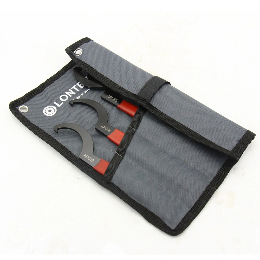 APU13 16 ER25 32 40 Wrench Set - 5PCS High-Speed Steel Tool for Precision Work-Holding - Image 5