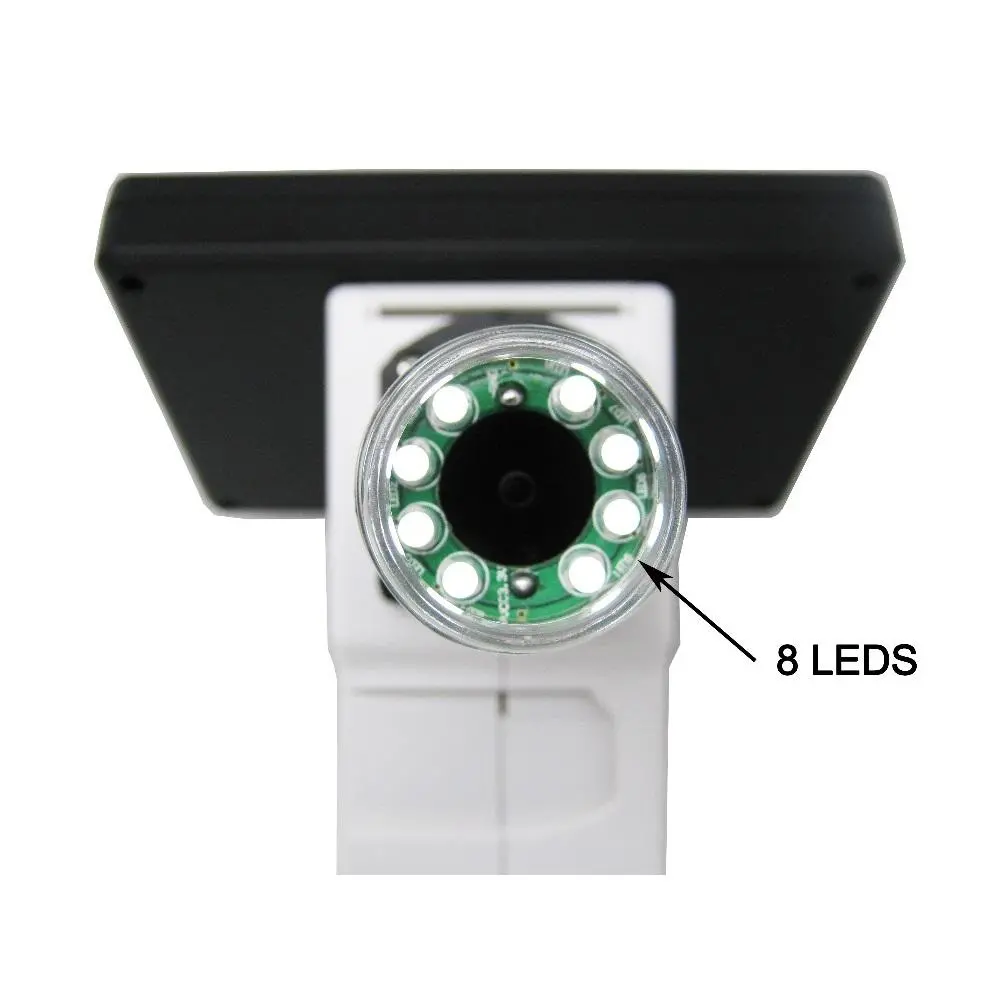1000X Digital Microscope | 4.3 Inch Screen | PC & TV Connection - White & UV LED - Image 5