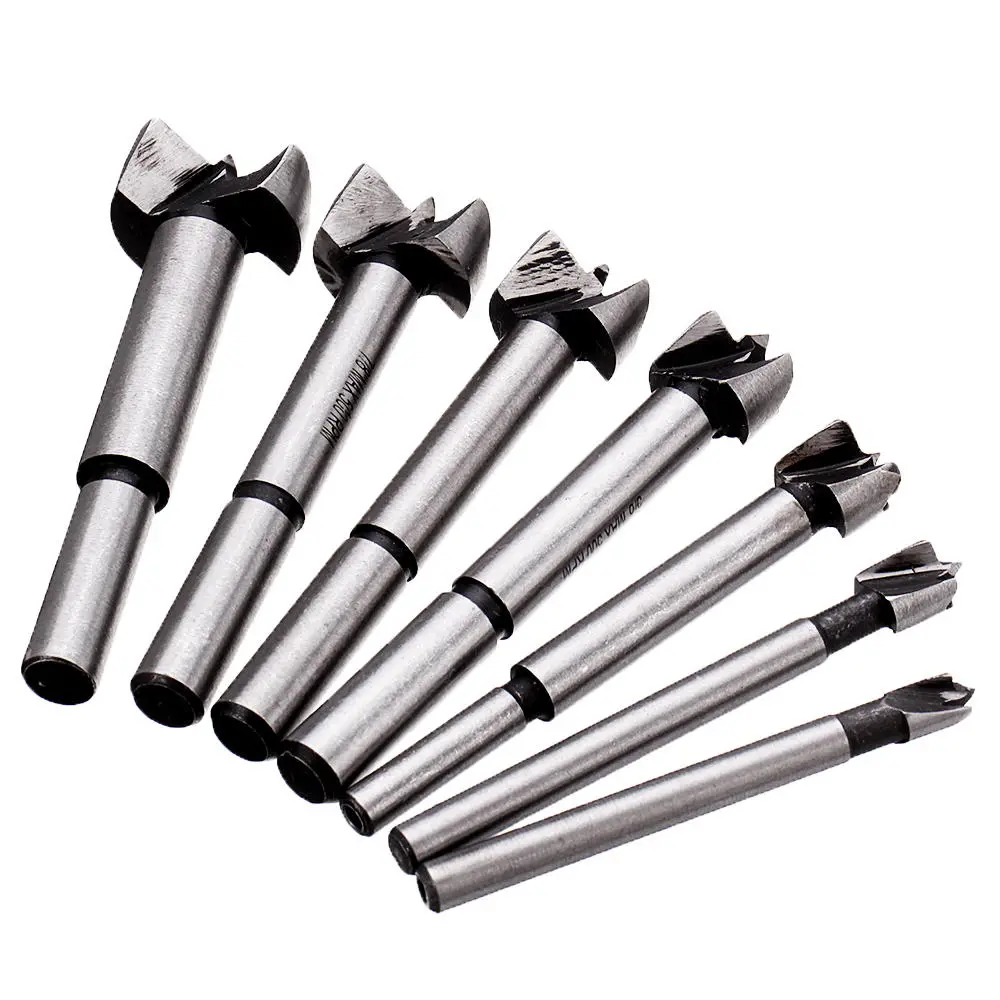 7Pcs 6-25mm Hinge Hole Cutter Set | Woodworking Boring Tool | Hole Saw Kit - Image 4