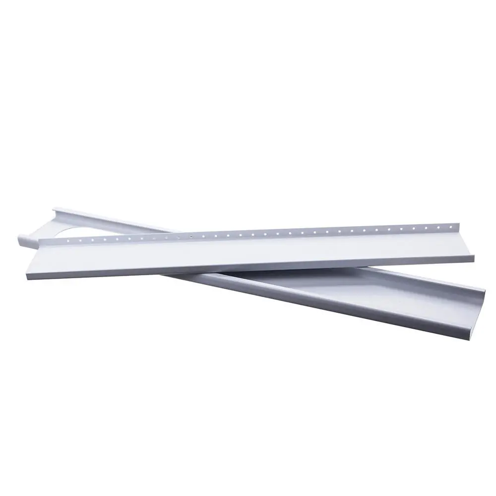 2pcs Adjustable Window Slide Kit - 67.5-120cm AC Wind Shield Plate for Air Conditioner - Image 3