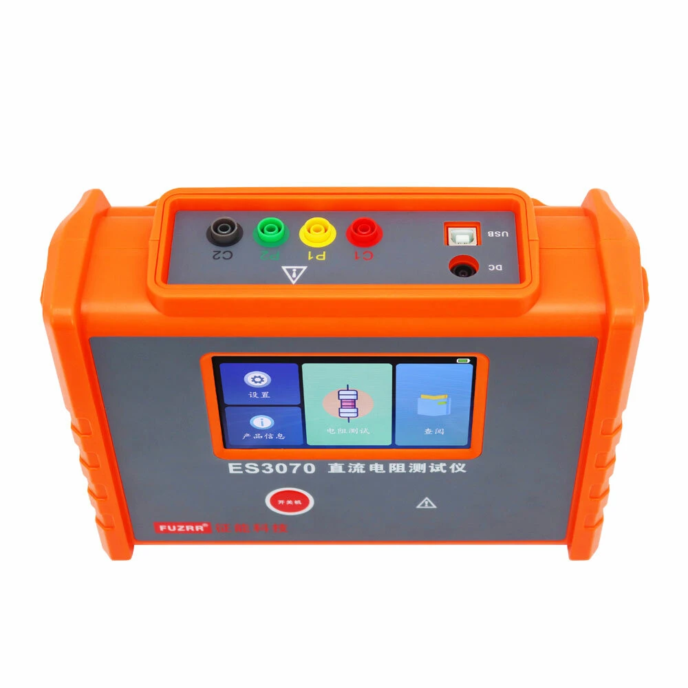 ES3070 Handheld DC Resistance Tester 10A | Transformer & Ground Continuity Tester - Image 2
