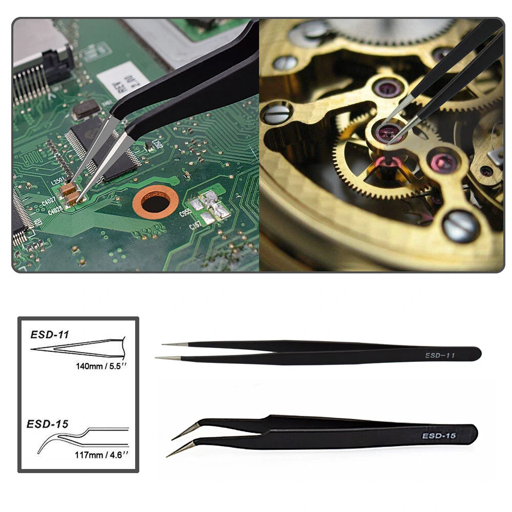 Toolour 80W Digital Soldering Iron Kit - 220V/110V Adjustable Temperature with LCD Display - Image 3
