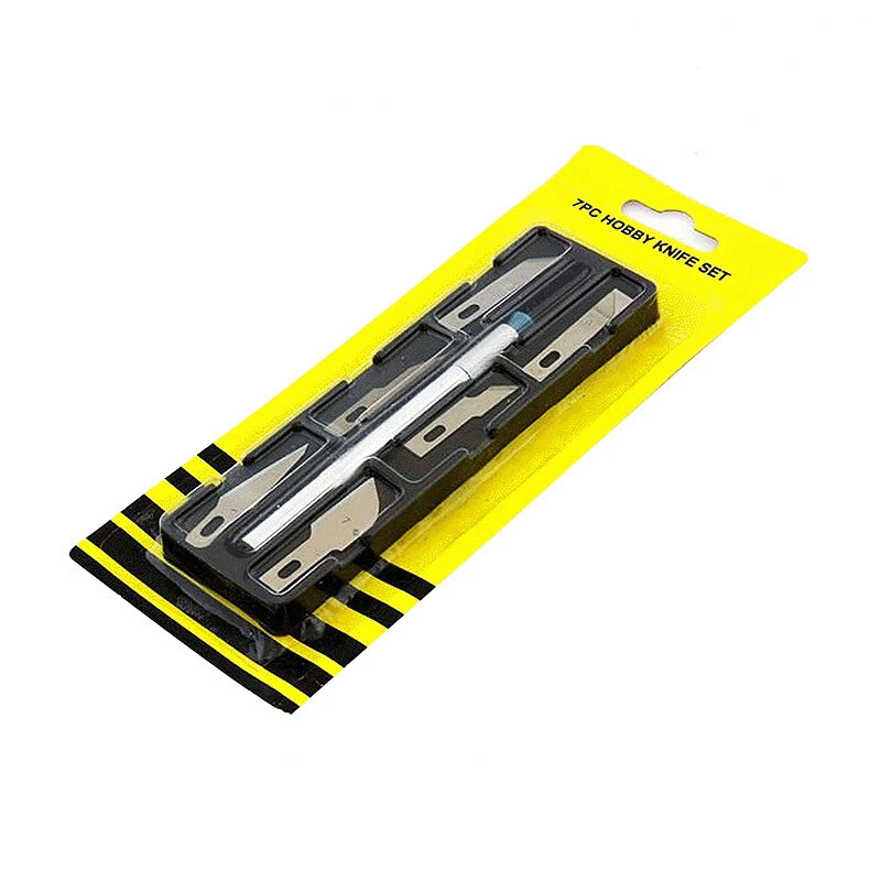 Non-Slip Metal Cutters Kit - 6 Blades for Engraving & DIY Craft Repair - Image 3