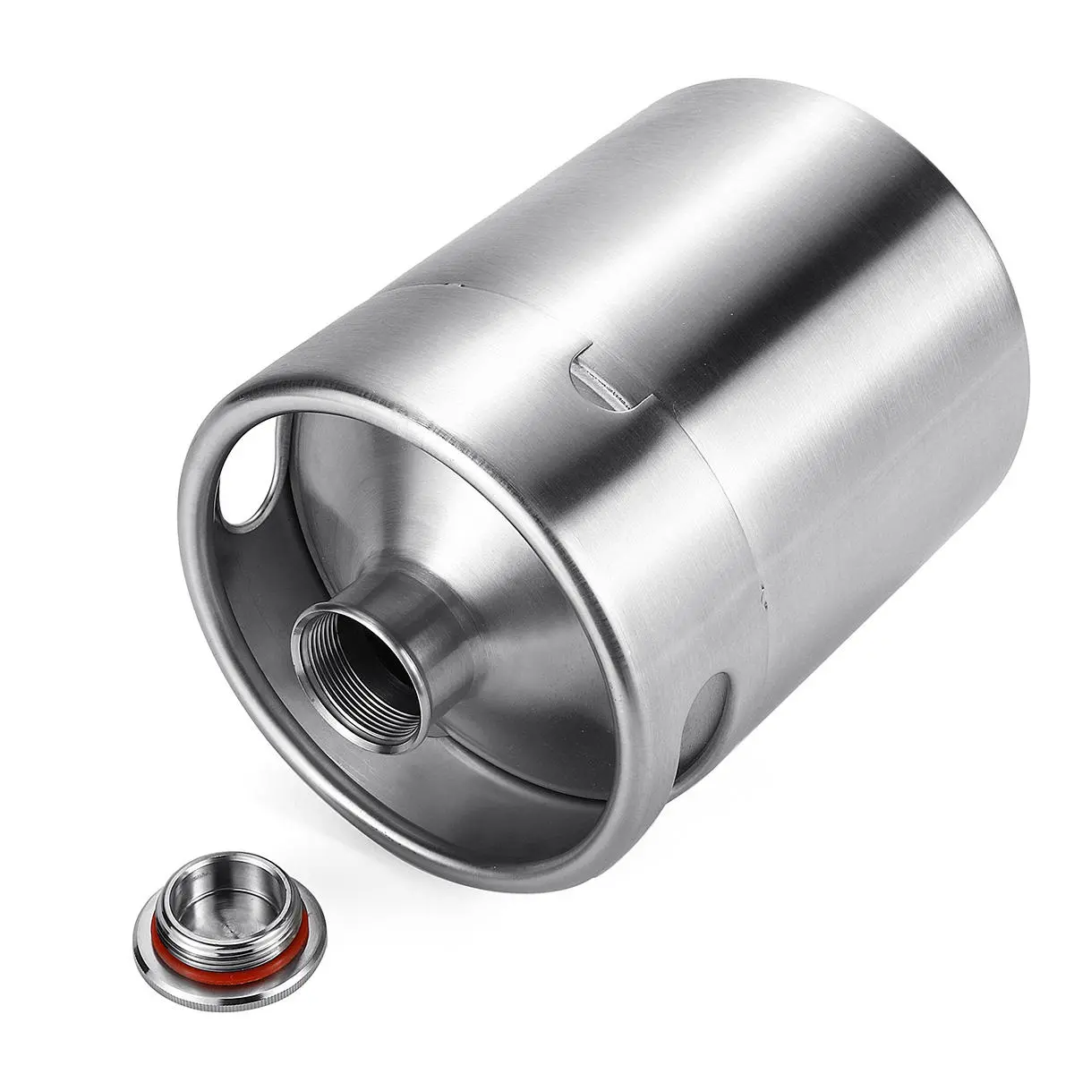 Stainless Steel Beer Growler Keg - 2L Homemade Beer Barrel & Wine Bucket - Image 4