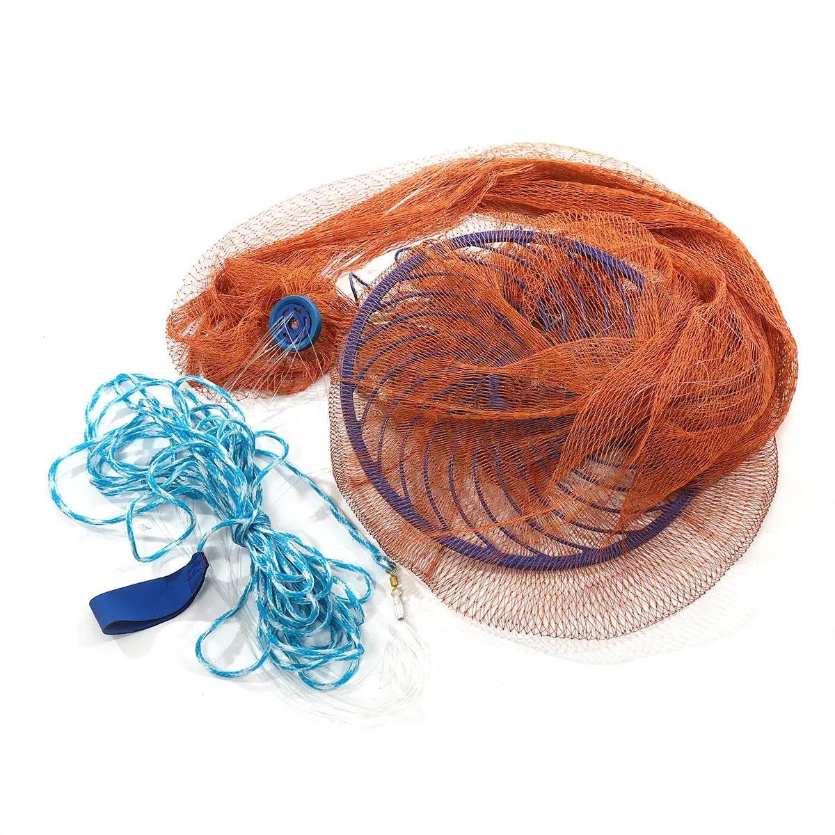 Easy Throw Manual Fishing Net - 3.6M 12FT Hand Net for Outdoor Hunting & Bait - Image 4