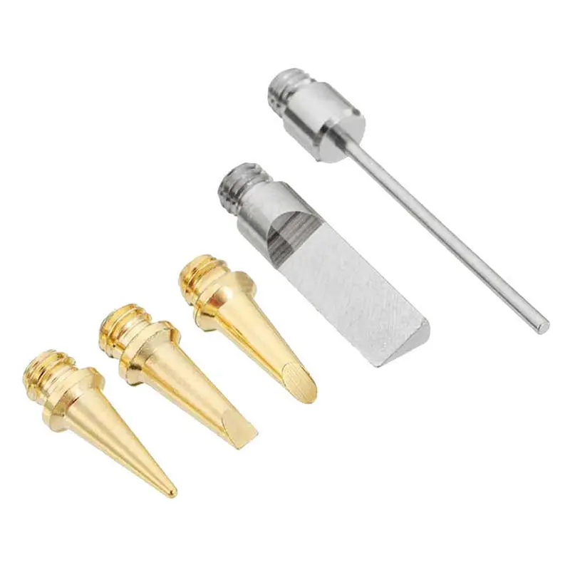 5pcs Gas Soldering Iron Tips - Butane Welding Station Tool | Lead Free Solder - Image 2
